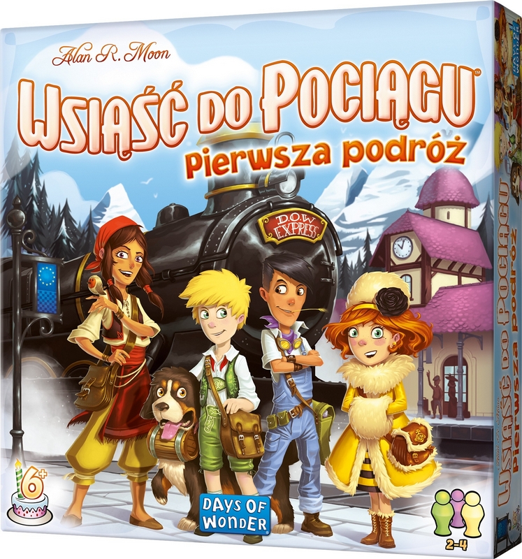 Spoločenská hra Ticket to Ride: Rebelova prvá cesta